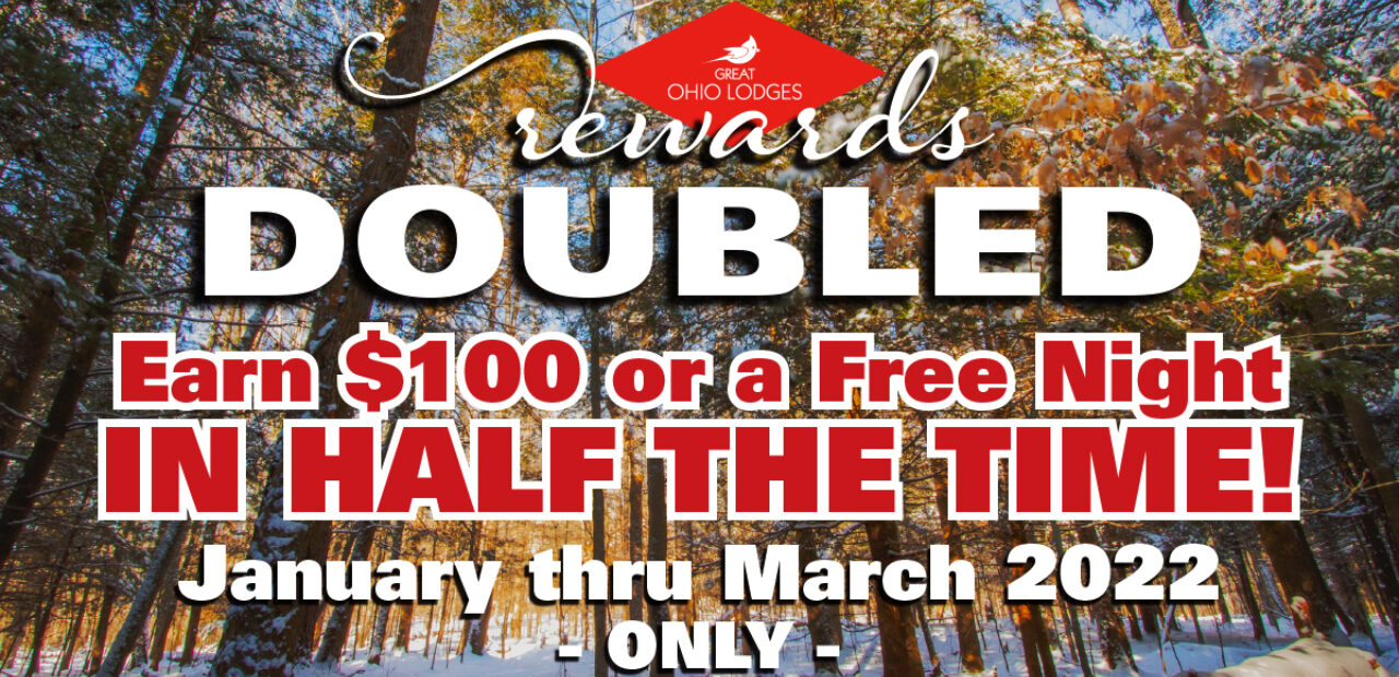 Double Rewards January thru March