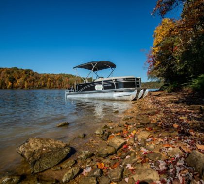 Docked boat