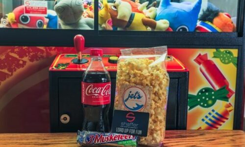 Gamer's package - Soda, popcorn, and candy